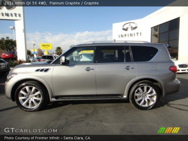 2011 Infiniti QX 56 4WD in Platinum Graphite