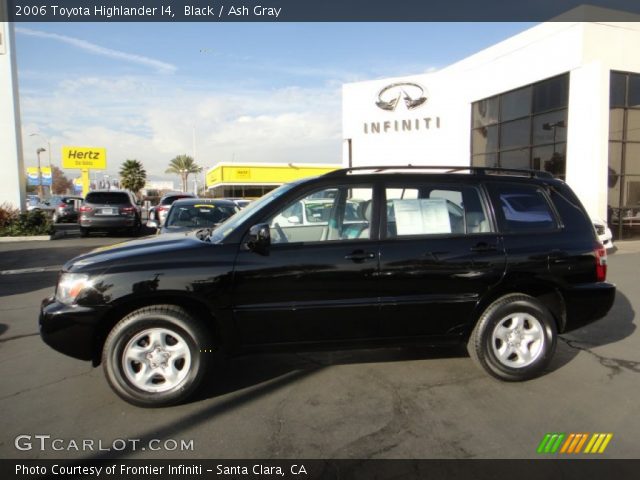 2006 Toyota Highlander I4 in Black