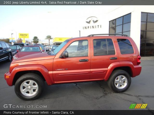 2002 Jeep Liberty Limited 4x4 in Salsa Red Pearlcoat