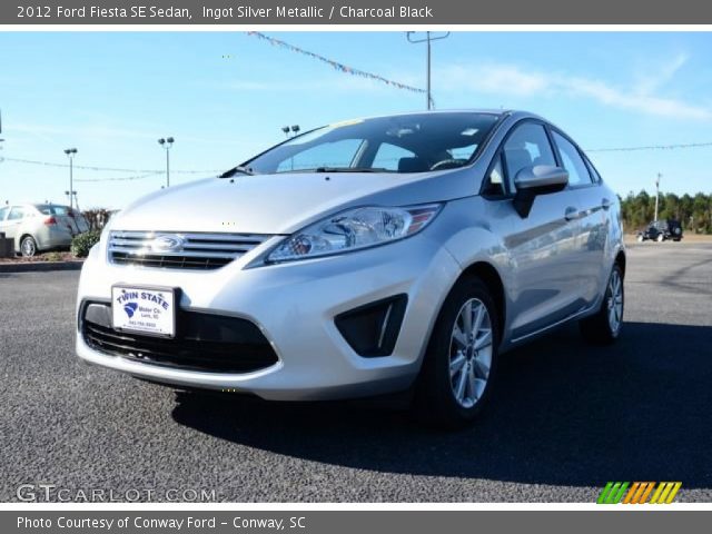 2012 Ford Fiesta SE Sedan in Ingot Silver Metallic