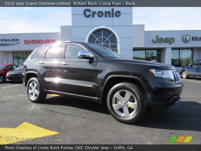 2013 Jeep Grand Cherokee Limited in Brilliant Black Crystal Pearl