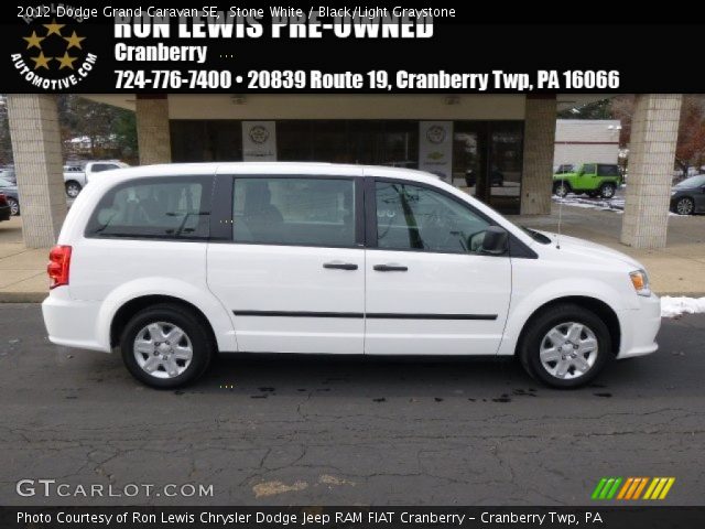 2012 Dodge Grand Caravan SE in Stone White