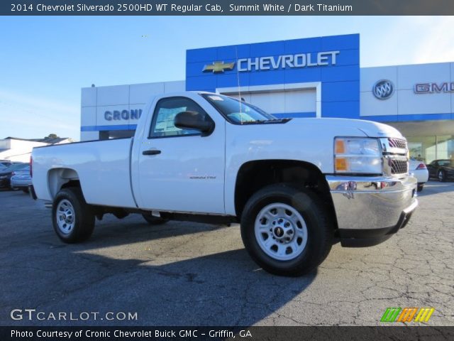 2014 Chevrolet Silverado 2500HD WT Regular Cab in Summit White