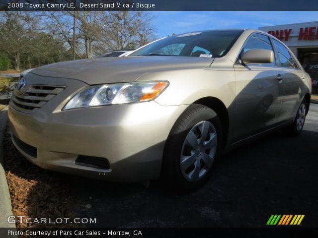 2008 Toyota Camry LE in Desert Sand Mica