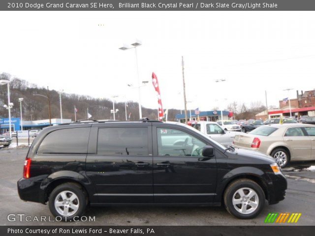 2010 Dodge Grand Caravan SE Hero in Brilliant Black Crystal Pearl