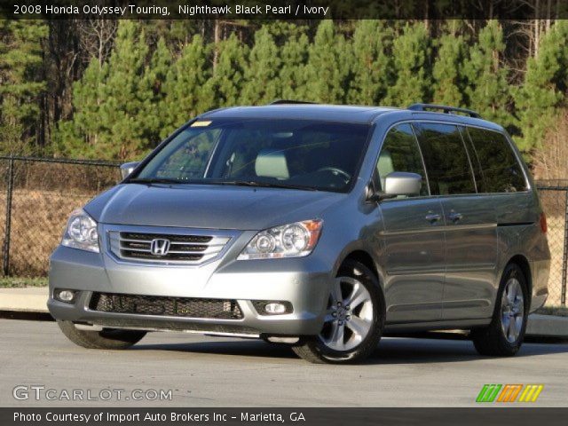 2008 Honda Odyssey Touring in Nighthawk Black Pearl