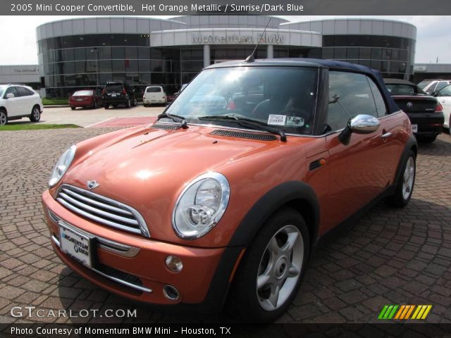 2005 Mini Cooper Convertible in Hot Orange Metallic