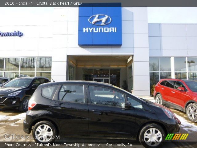2010 Honda Fit  in Crystal Black Pearl
