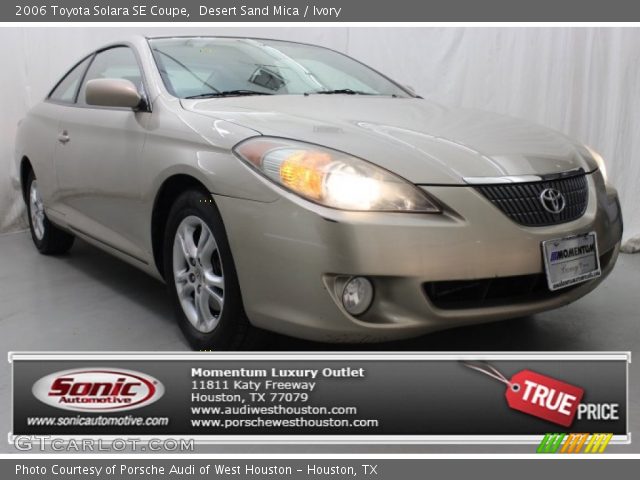 2006 Toyota Solara SE Coupe in Desert Sand Mica