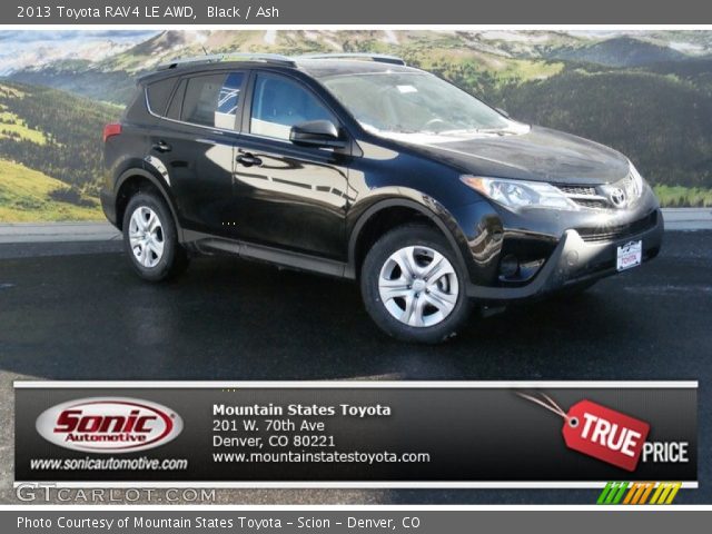 2013 Toyota RAV4 LE AWD in Black