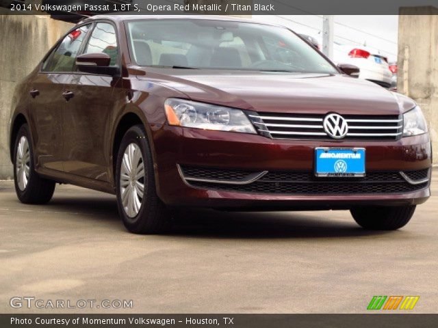 2014 Volkswagen Passat 1.8T S in Opera Red Metallic