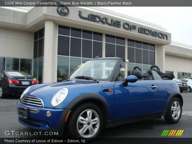 2006 Mini Cooper Convertible in Hyper Blue Metallic