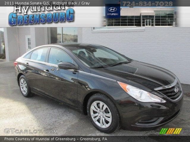 2011 Hyundai Sonata GLS in Midnight Black
