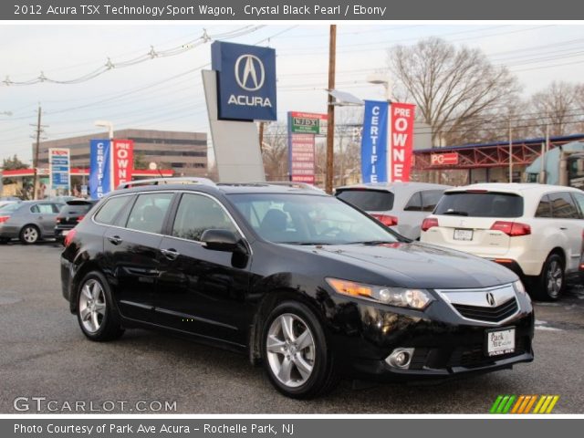 2012 Acura TSX Technology Sport Wagon in Crystal Black Pearl