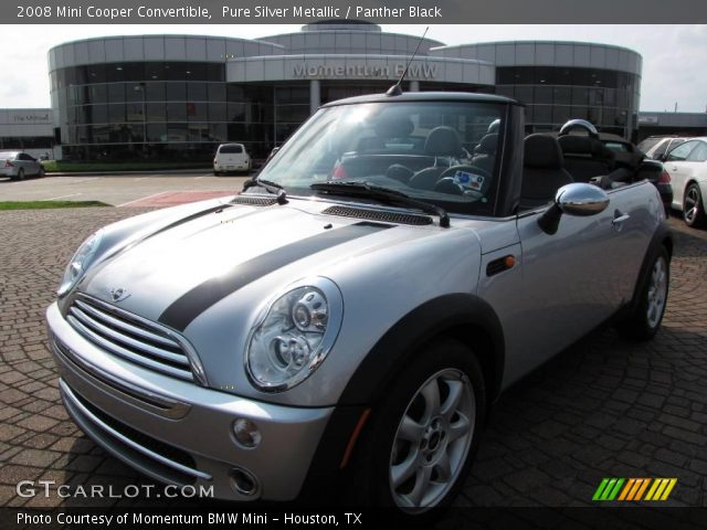 2008 Mini Cooper Convertible in Pure Silver Metallic