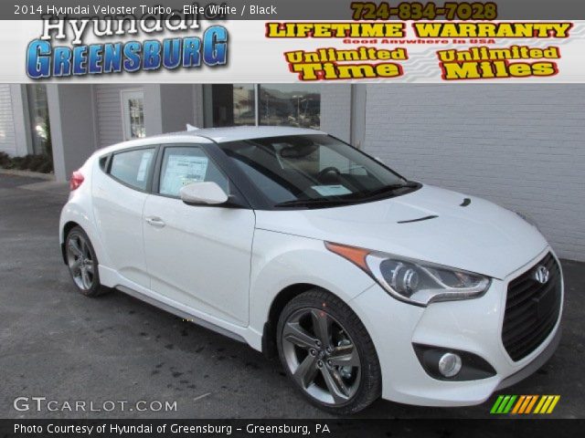 2014 Hyundai Veloster Turbo in Elite White