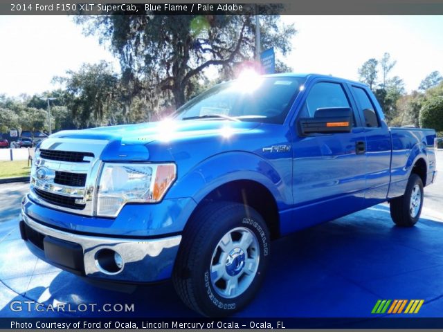 2014 Ford F150 XLT SuperCab in Blue Flame