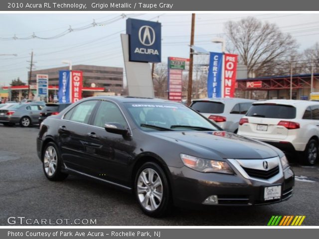 2010 Acura RL Technology in Grigio Metallic