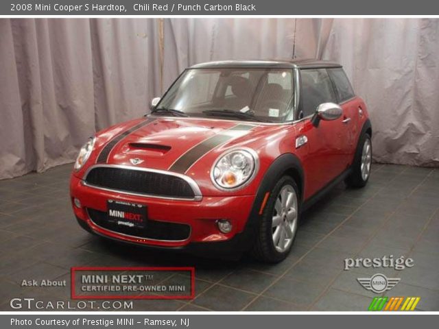 2008 Mini Cooper S Hardtop in Chili Red