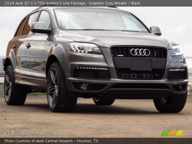 2014 Audi Q7 3.0 TFSI quattro S Line Package in Graphite Gray Metallic