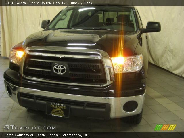 2011 Toyota Tundra Double Cab 4x4 in Black