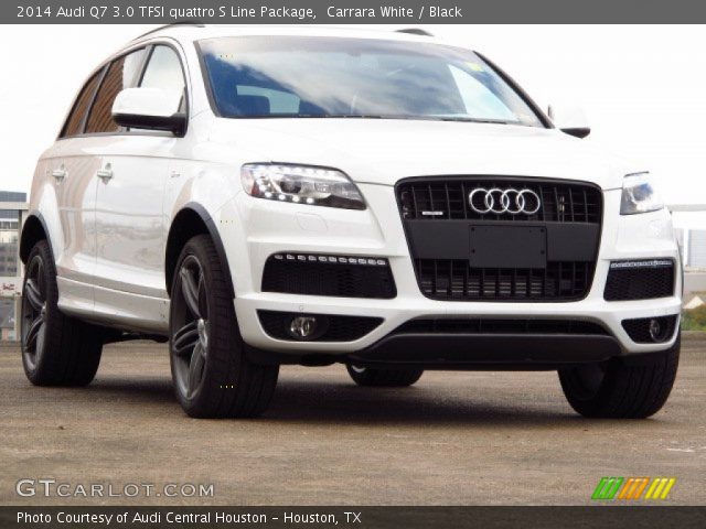 2014 Audi Q7 3.0 TFSI quattro S Line Package in Carrara White