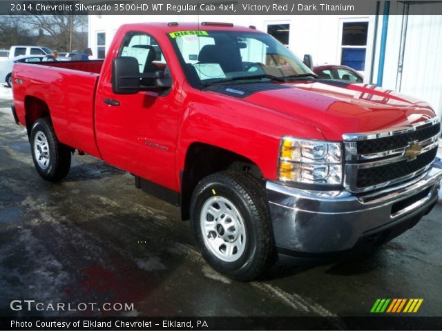2014 Chevrolet Silverado 3500HD WT Regular Cab 4x4 in Victory Red