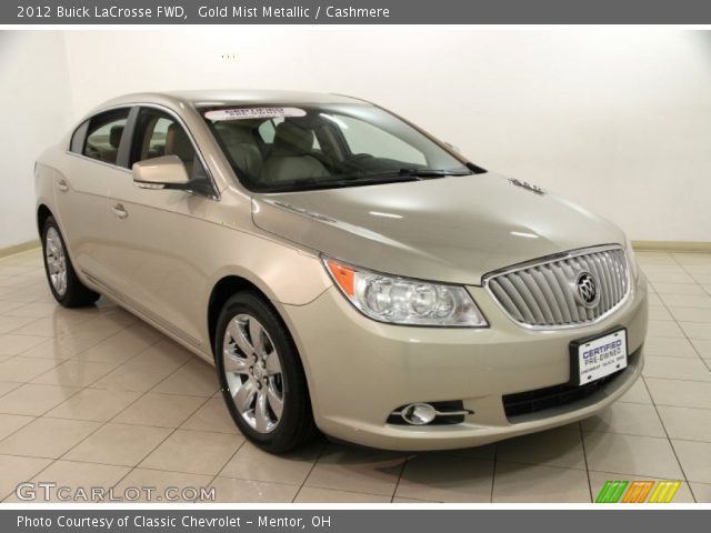 2012 Buick LaCrosse FWD in Gold Mist Metallic