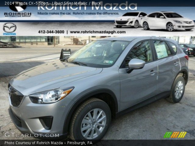 2014 Mazda CX-5 Sport in Liquid Silver Metallic