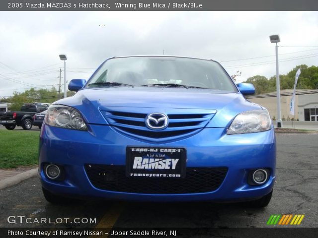 2005 Mazda MAZDA3 s Hatchback in Winning Blue Mica