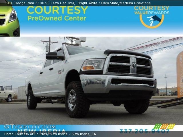 2010 Dodge Ram 2500 ST Crew Cab 4x4 in Bright White