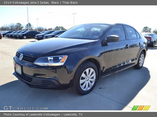 2014 Volkswagen Jetta S Sedan in Black