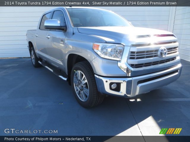 2014 Toyota Tundra 1794 Edition Crewmax 4x4 in Silver Sky Metallic