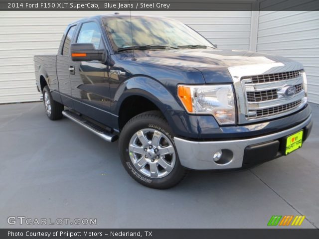 2014 Ford F150 XLT SuperCab in Blue Jeans