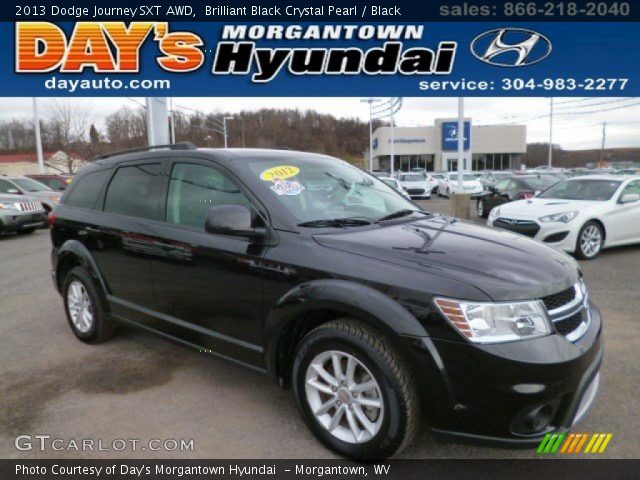 2013 Dodge Journey SXT AWD in Brilliant Black Crystal Pearl