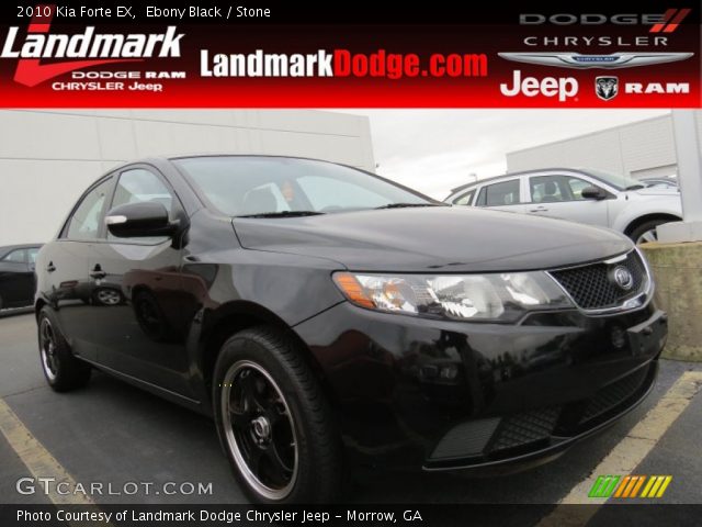 2010 Kia Forte EX in Ebony Black