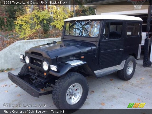 1968 Toyota Land Cruiser FJ40 in Black