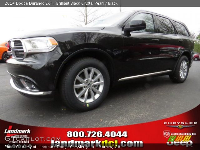 2014 Dodge Durango SXT in Brilliant Black Crystal Pearl