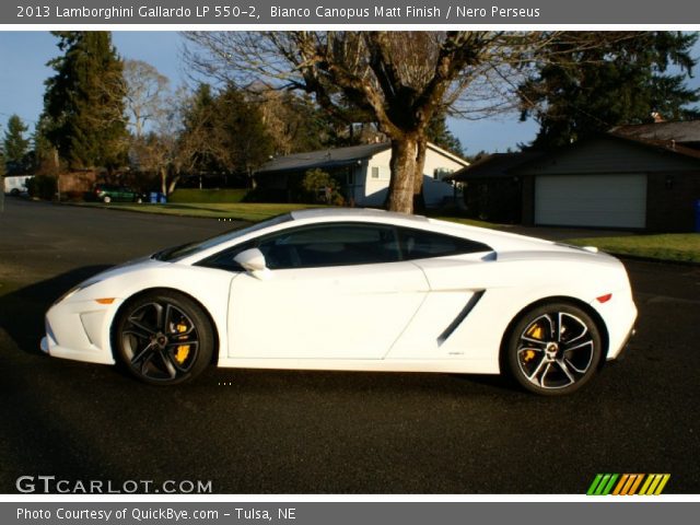 2013 Lamborghini Gallardo LP 550-2 in Bianco Canopus Matt Finish