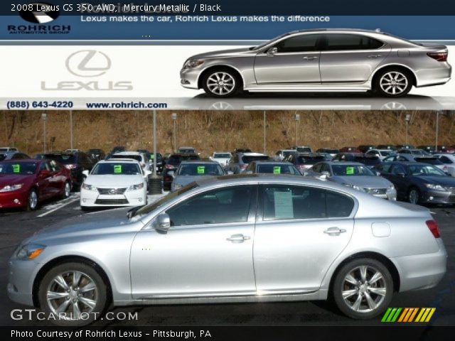 2008 Lexus GS 350 AWD in Mercury Metallic