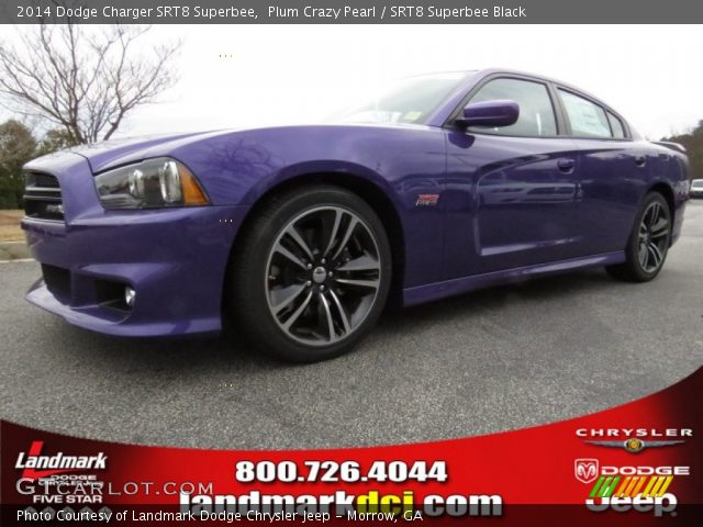 2014 Dodge Charger SRT8 Superbee in Plum Crazy Pearl