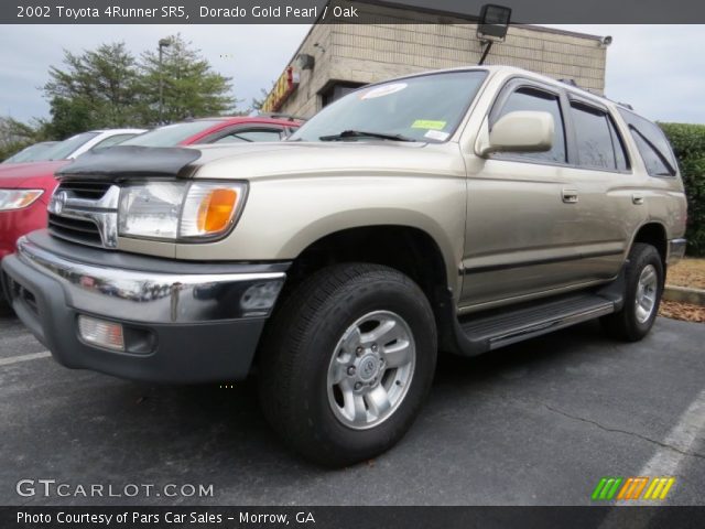 2002 Toyota 4Runner SR5 in Dorado Gold Pearl