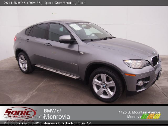 2011 BMW X6 xDrive35i in Space Gray Metallic