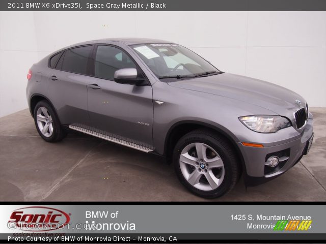 2011 BMW X6 xDrive35i in Space Gray Metallic