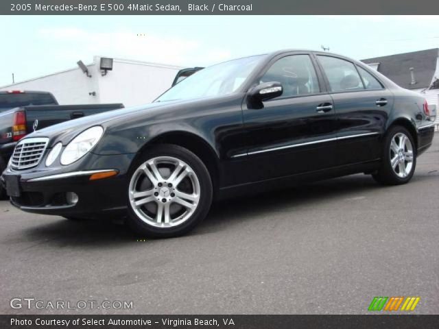2005 Mercedes-Benz E 500 4Matic Sedan in Black