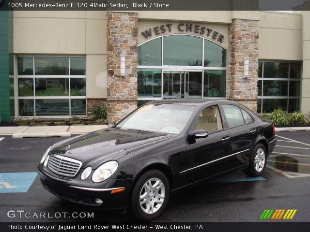 2005 Mercedes-Benz E 320 4Matic Sedan in Black