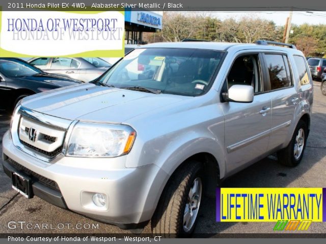 2011 Honda Pilot EX 4WD in Alabaster Silver Metallic