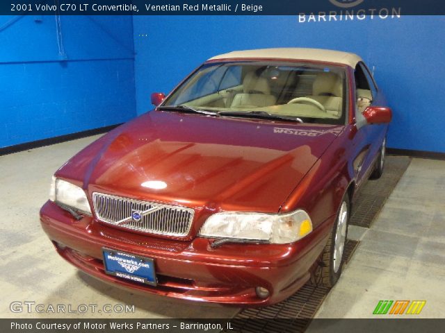 2001 Volvo C70 LT Convertible in Venetian Red Metallic