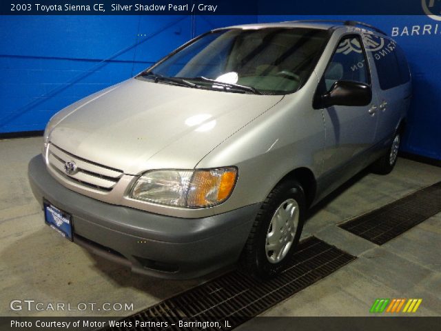 2003 Toyota Sienna CE in Silver Shadow Pearl