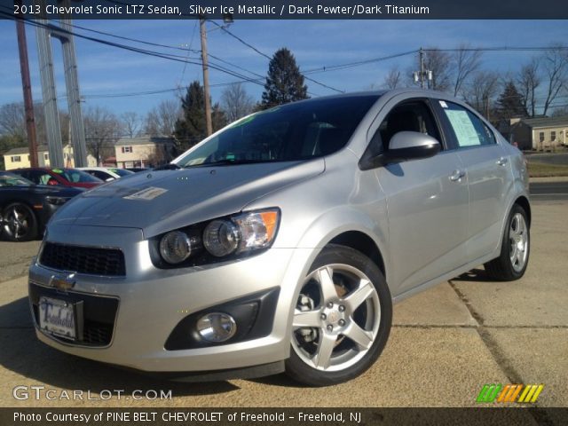 2013 Chevrolet Sonic LTZ Sedan in Silver Ice Metallic